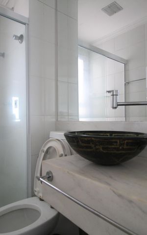 Apartamento para alugar com 52m², 2 quartos e 1 vagaBanheiro