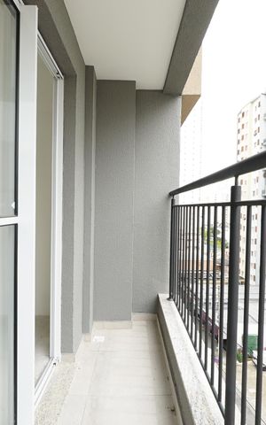 Apartamento à venda com 33m², 1 quarto e sem vagaVaranda Quarto