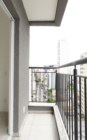 Apartamento à venda com 33m², 1 quarto e sem vagaVaranda Quarto