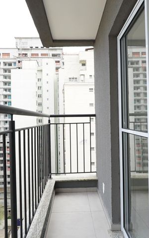 Apartamento à venda com 33m², 1 quarto e sem vagaVaranda Quarto