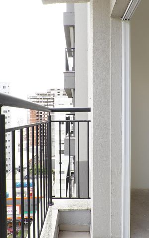 Apartamento à venda com 33m², 1 quarto e sem vagaVaranda
