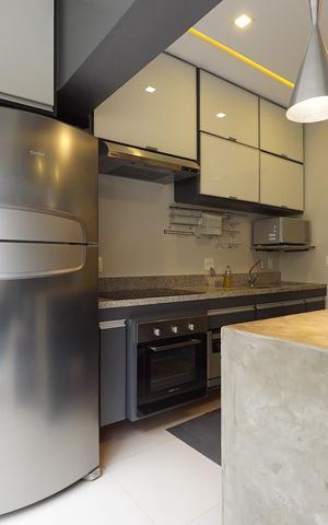 Apartamento para alugar com 60m², 1 quarto e 1 vagaCozinha