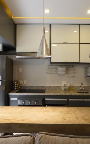 Apartamento para alugar com 60m², 1 quarto e 1 vagaCozinha