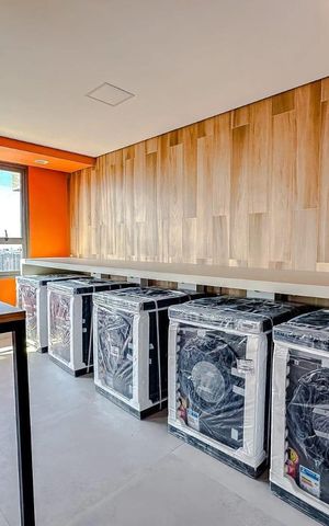 Studio à venda com 24m², 0 quarto e sem vaga Studio à venda com 24m², 0 quarto e sem vagaÁrea comum - Lavanderia