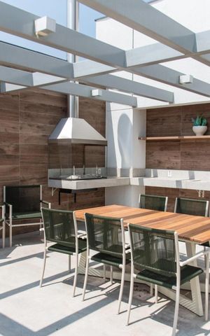 Studio à venda com 24m², 0 quarto e sem vaga Studio à venda com 24m², 0 quarto e sem vagaÁrea comum - Churrasqueira