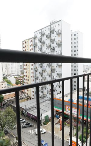 Apartamento à venda com 29m², 1 quarto e sem vagaVaranda
