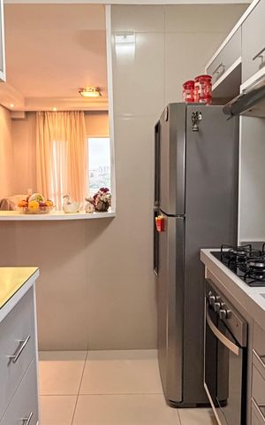 Apartamento à venda com 57m², 2 quartos e 1 vagaCozinha 