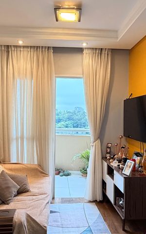 Apartamento à venda com 57m², 2 quartos e 1 vagaSala