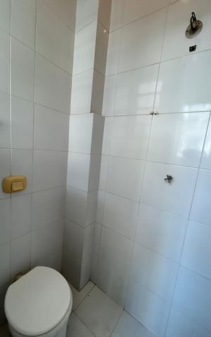 Casa de condomínio para alugar com 80m², 2 quartos e 1 vagaBanheiro de serviço