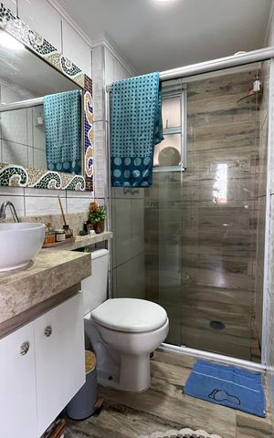 Apartamento à venda com 65m², 2 quartos e 1 vaga Apartamento à venda com 65m², 2 quartos e 1 vagaBanheiro