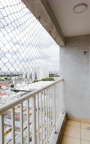 Apartamento para alugar com 43m², 2 quartos e 1 vagaVaranda da Sala
