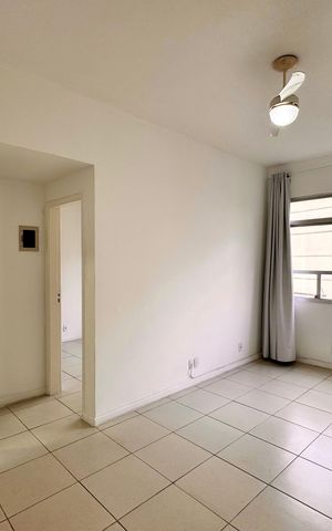 Apartamento para alugar com 55m², 1 quarto e sem vaga