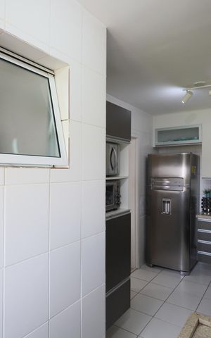 Apartamento à venda com 52m², 2 quartos e 1 vagaCozinha e Área de Serviço