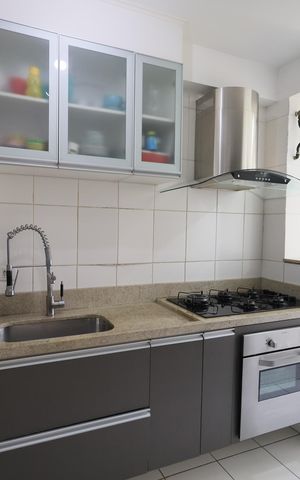 Apartamento à venda com 52m², 2 quartos e 1 vagaCozinha e Área de Serviço