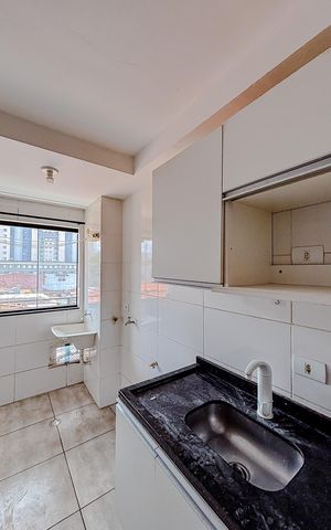 Apartamento para alugar com 32m², 1 quarto e sem vagaCozinha e Área de Serviço