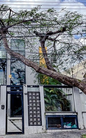 Apartamento para alugar com 31m², 1 quarto e sem vagaFachada com Placa