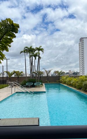 Apartamento para alugar com 60m², 1 quarto e 1 vaga Apartamento para alugar com 60m², 1 quarto e 1 vagaÁrea comum - Piscina
