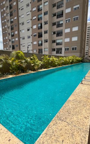 Apartamento para alugar com 60m², 1 quarto e 1 vaga Apartamento para alugar com 60m², 1 quarto e 1 vagaÁrea comum - Piscina