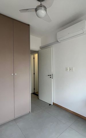 Apartamento para alugar com 60m², 1 quarto e 1 vaga Apartamento para alugar com 60m², 1 quarto e 1 vagaQuarto 2