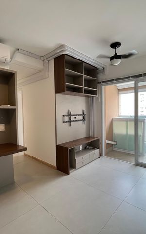 Apartamento para alugar com 60m², 1 quarto e 1 vaga Apartamento para alugar com 60m², 1 quarto e 1 vagaSala