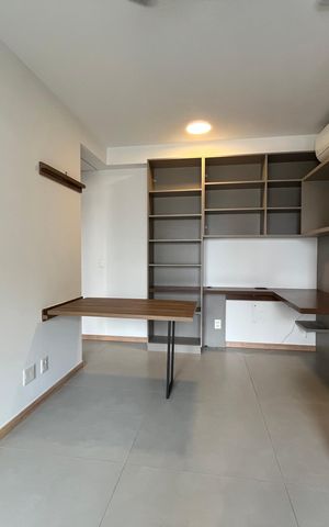 Apartamento para alugar com 60m², 1 quarto e 1 vaga Apartamento para alugar com 60m², 1 quarto e 1 vagaSala- Detalhe