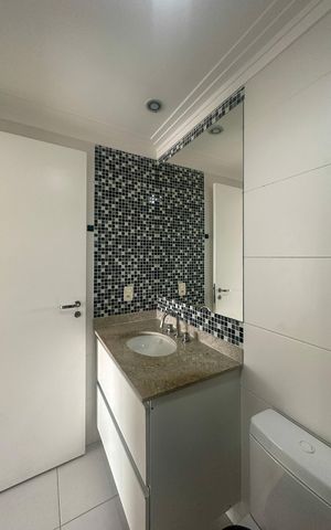Apartamento para alugar com 41m², 1 quarto e 1 vaga Apartamento para alugar com 41m², 1 quarto e 1 vagaBanheiro