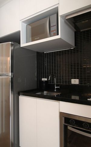 Apartamento para alugar com 43m², 1 quarto e 1 vagaSala/Cozinha