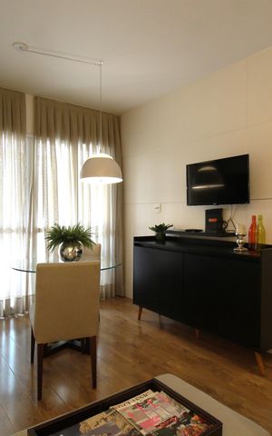 Apartamento para alugar com 43m², 1 quarto e 1 vagaSala/Cozinha