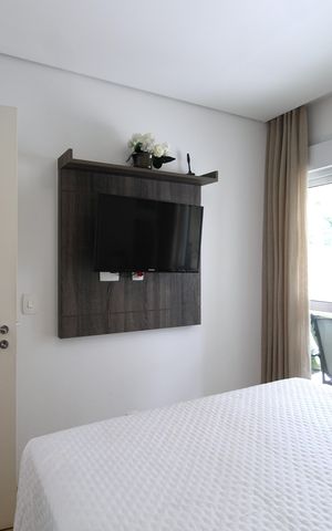 Apartamento para alugar com 43m², 1 quarto e 1 vagaQuarto Suíte