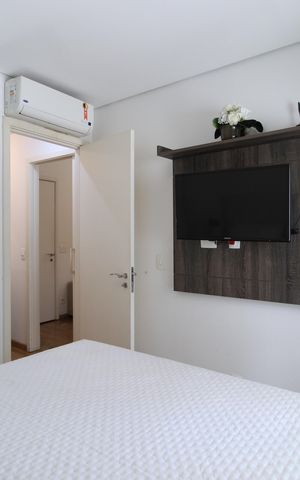 Apartamento para alugar com 43m², 1 quarto e 1 vagaQuarto Suíte