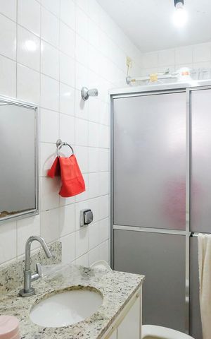 Apartamento à venda com 65m², 2 quartos e 1 vagaBanheiro