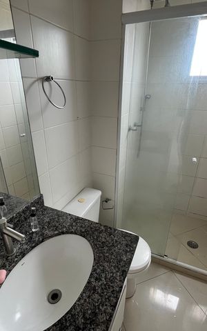 Apartamento para alugar com 44m², 2 quartos e 1 vaga Apartamento para alugar com 44m², 2 quartos e 1 vagaBanheiro