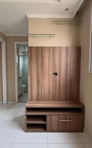 Apartamento para alugar com 44m², 2 quartos e 1 vaga Apartamento para alugar com 44m², 2 quartos e 1 vagaSala - Detalhe