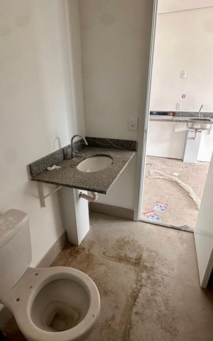 Studio à venda com 40m², 2 quartos e sem vaga Studio à venda com 40m², 2 quartos e sem vagaBanheiro