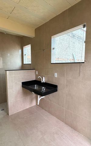 Casa para alugar com 45m², 1 quarto e sem vaga