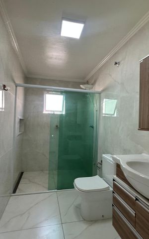 Casa à venda com 137m², 2 quartos e 2 vagas Casa à venda com 137m², 2 quartos e 2 vagasBanheiro 1