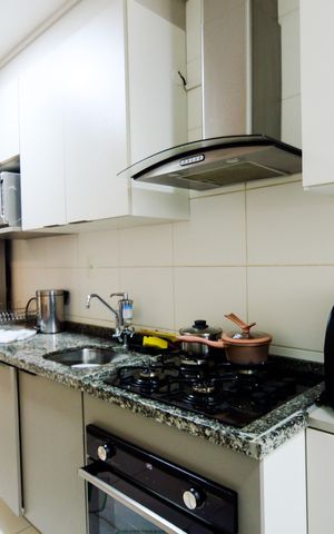 Apartamento à venda com 58m², 2 quartos e 1 vagaCozinha 