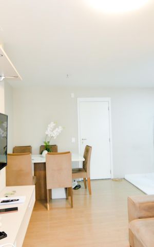 Apartamento à venda com 58m², 2 quartos e 1 vagaSala
