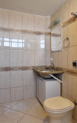 Apartamento à venda com 110m², 3 quartos e 1 vagaBanheiro da Suíte