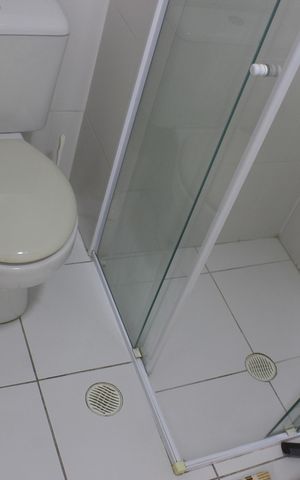 Apartamento para alugar com 56m², 2 quartos e 1 vagaBanheiro social 