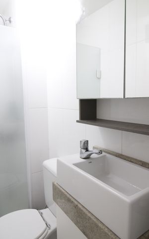 Apartamento para alugar com 98m², 3 quartos e 1 vagaBanheiro da Suíte 