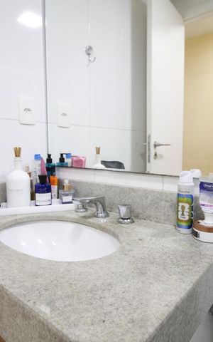 Apartamento para alugar com 98m², 3 quartos e 1 vagaBanheiro Social
