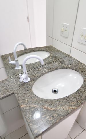 Apartamento para alugar com 64m², 3 quartos e 2 vagasBanheiro Suíte