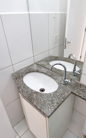 Apartamento para alugar com 64m², 3 quartos e 2 vagasBanheiro Social