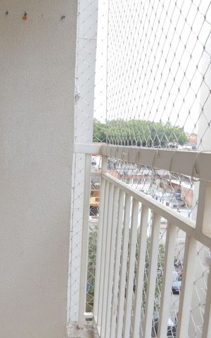 Apartamento para alugar com 49m², 2 quartos e 1 vaga Apartamento para alugar com 49m², 2 quartos e 1 vagaSacada da sala