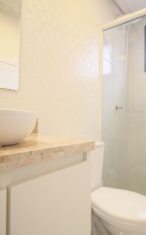 Apartamento para alugar com 72m², 2 quartos e 1 vagaBanheiro da Suíte