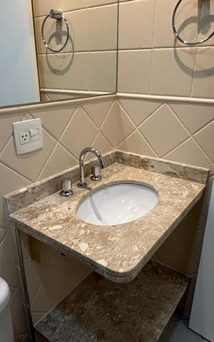 Apartamento para alugar com 90m², 3 quartos e 1 vaga Apartamento para alugar com 90m², 3 quartos e 1 vagaBanheiro Social