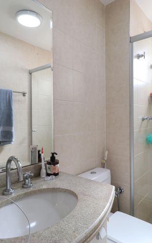 Apartamento à venda com 144m², 3 quartos e 3 vagasBanheiro da Suíte 2