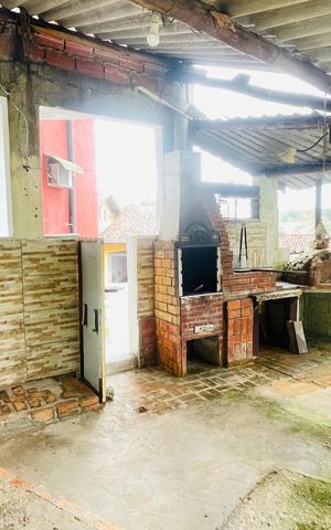 Casa para alugar com 200m², 2 quartos e 6 vagas Casa para alugar com 200m², 2 quartos e 6 vagasÁrea comum - Churrasqueira