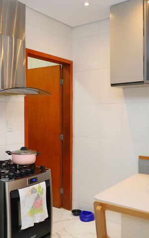 Casa de condomínio à venda com 72m², 2 quartos e 2 vagasCozinha